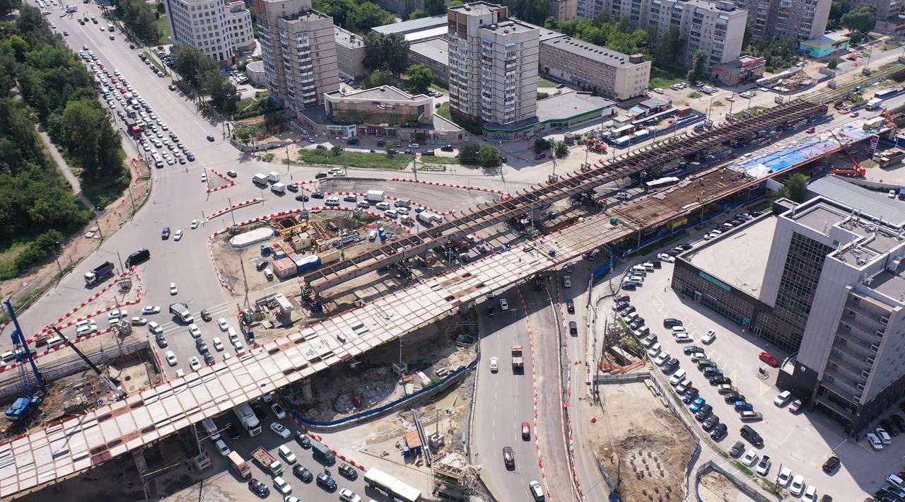 Развязка на площади труда в новосибирске план