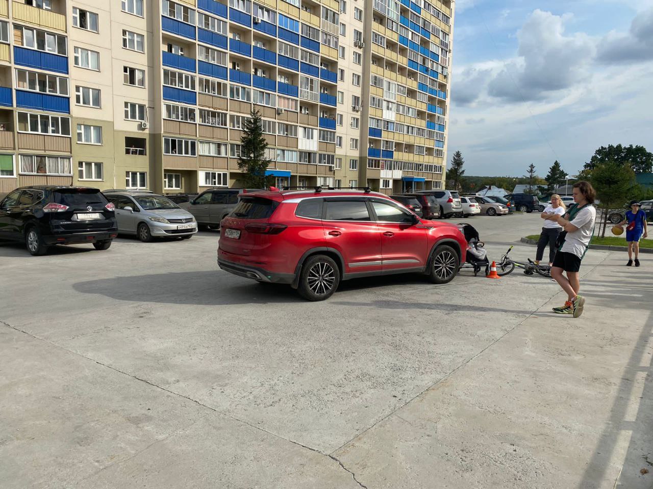 В Новосибирске днем в четверг в ДТП пострадали двое несовершеннолетних