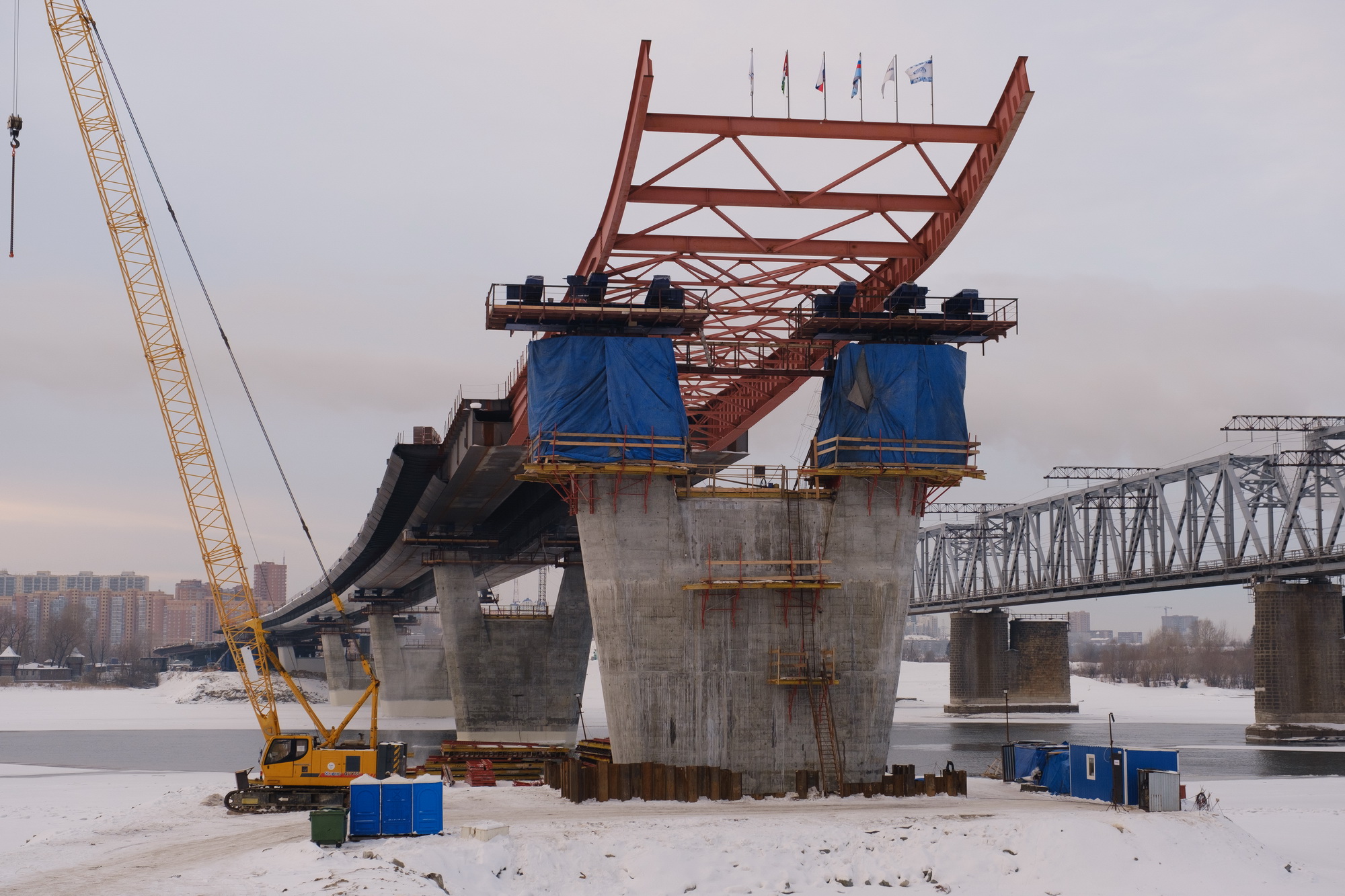проект 4 моста в новосибирске схема