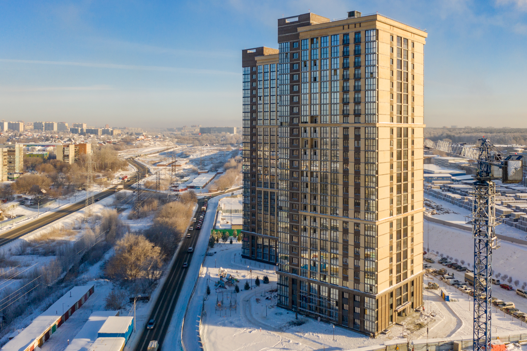 В Новосибирске досрочно сдали в эксплуатацию второй дом в ЖК «Чкалов»