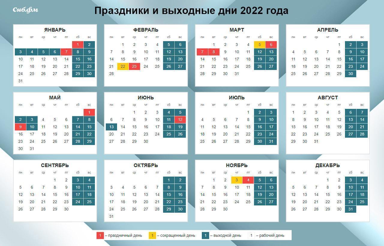 31 декабря в России объявлен выходным днём: сколько отдыхаем в январе 2022  года