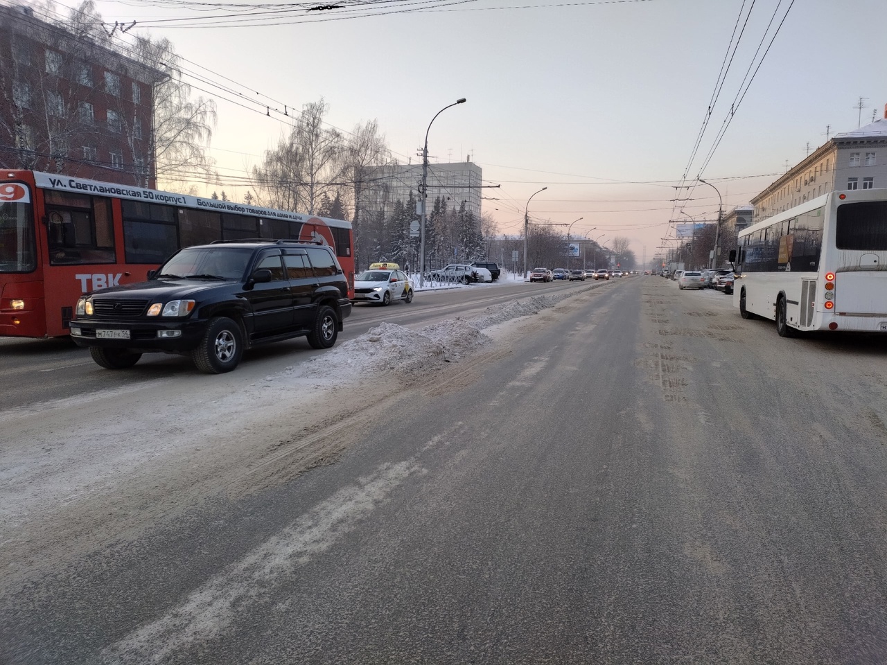 В Новосибирск с 16 декабря изменится маршрут движения автобуса №9