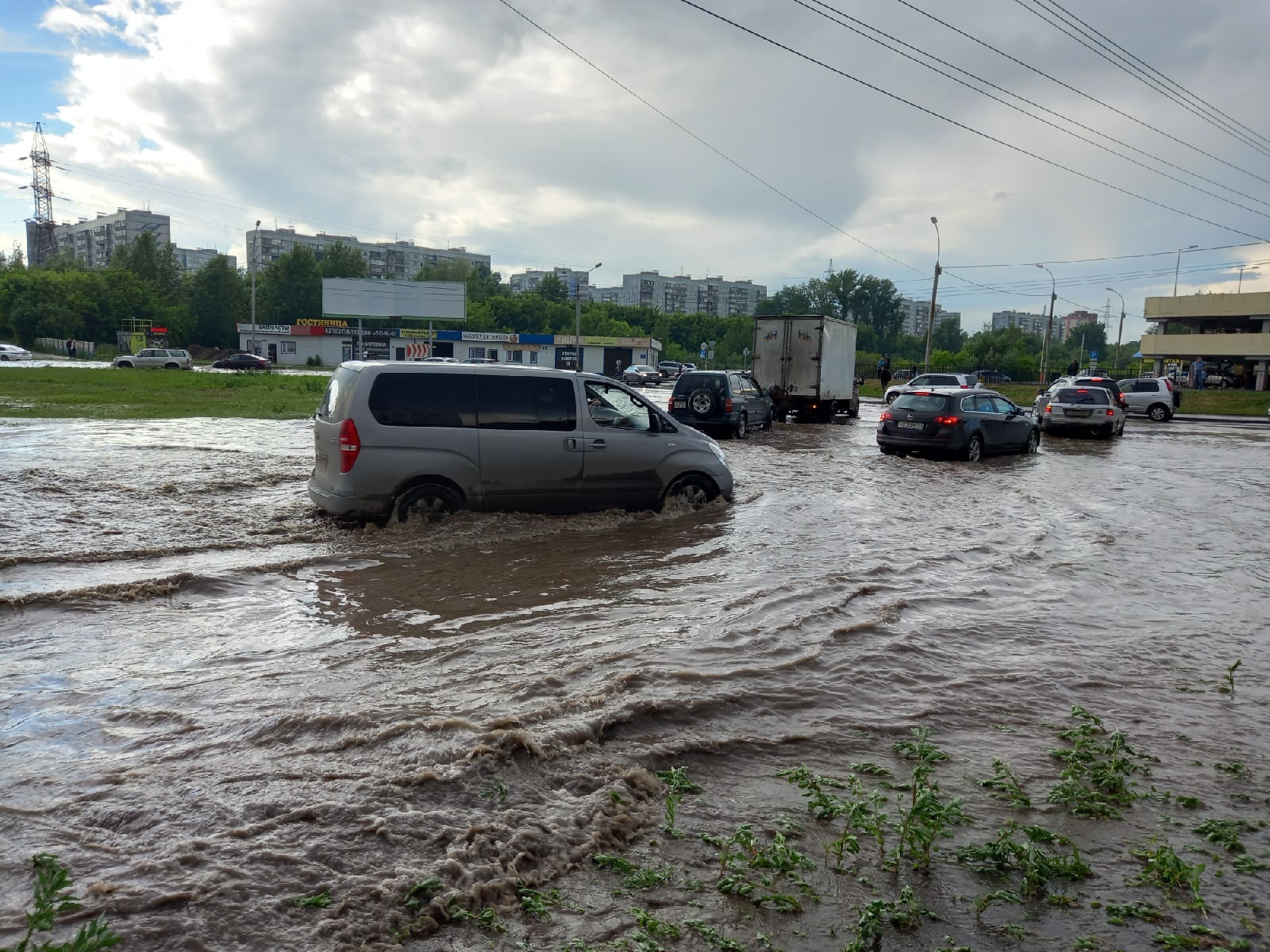 Ливень в новосибирске