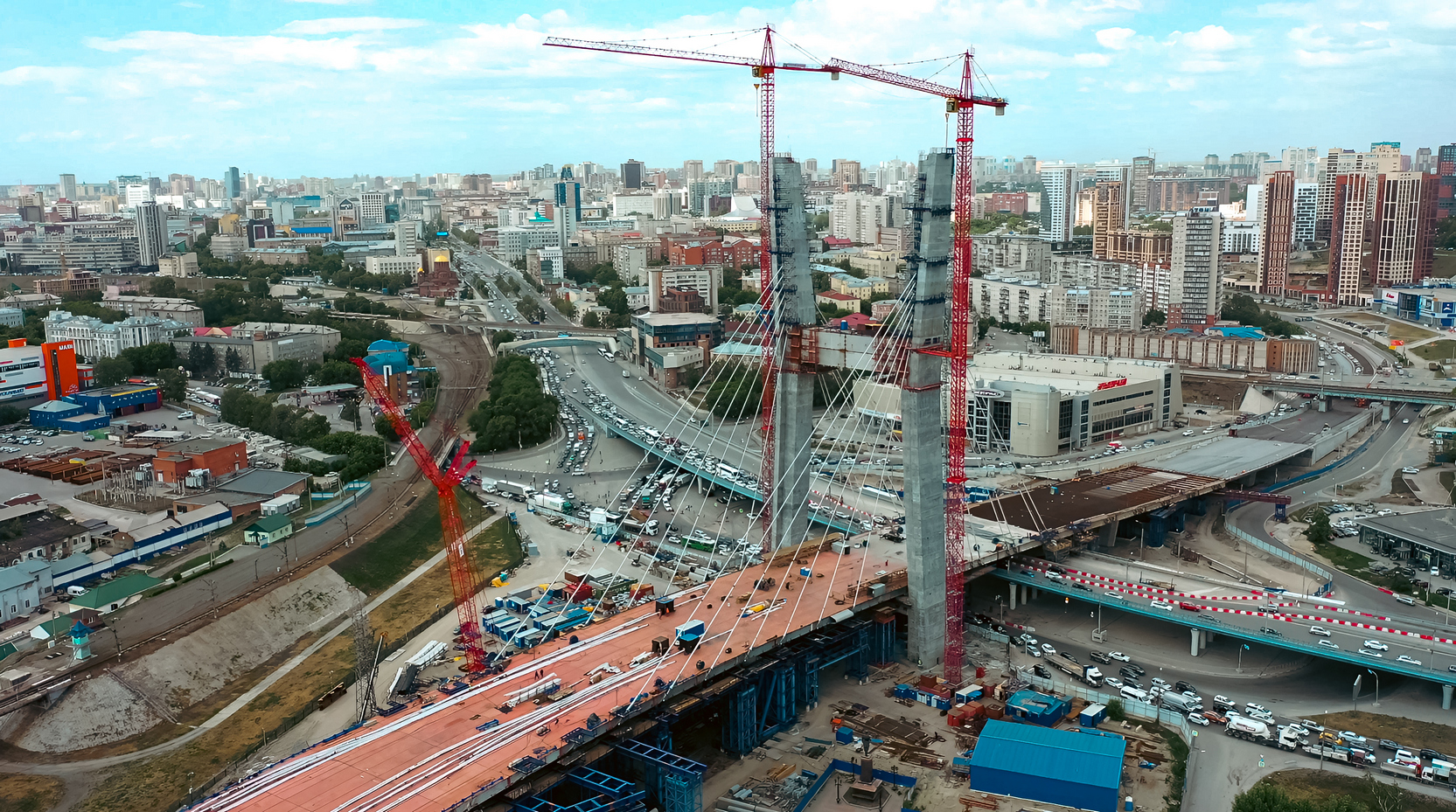 Новый мост в новосибирске проект визуализация