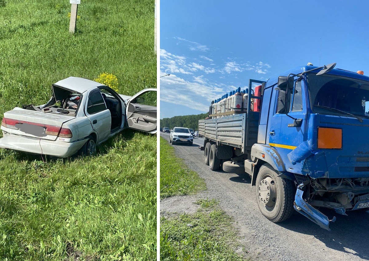 Под Новосибирском в ДТП с КамАЗом погибла 21-летняя девушка