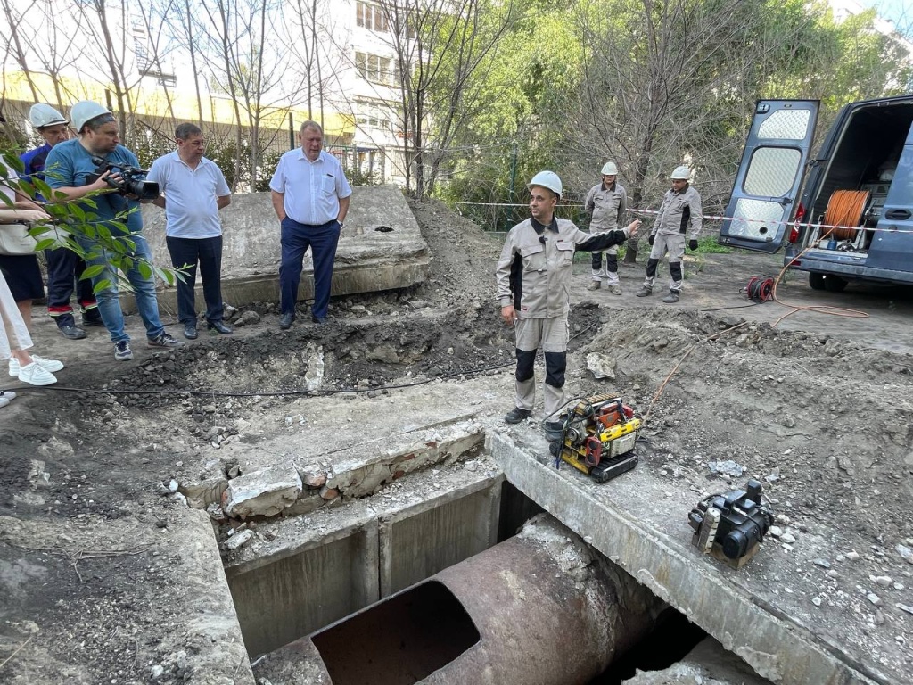 Теплосети Новосибирска проверяют с помощью роботизированного комплекса