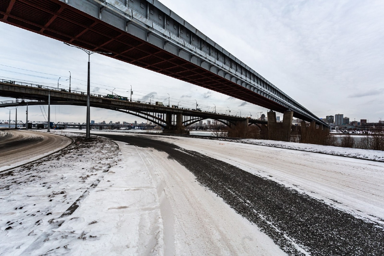 октябрьский мост в новосибирске