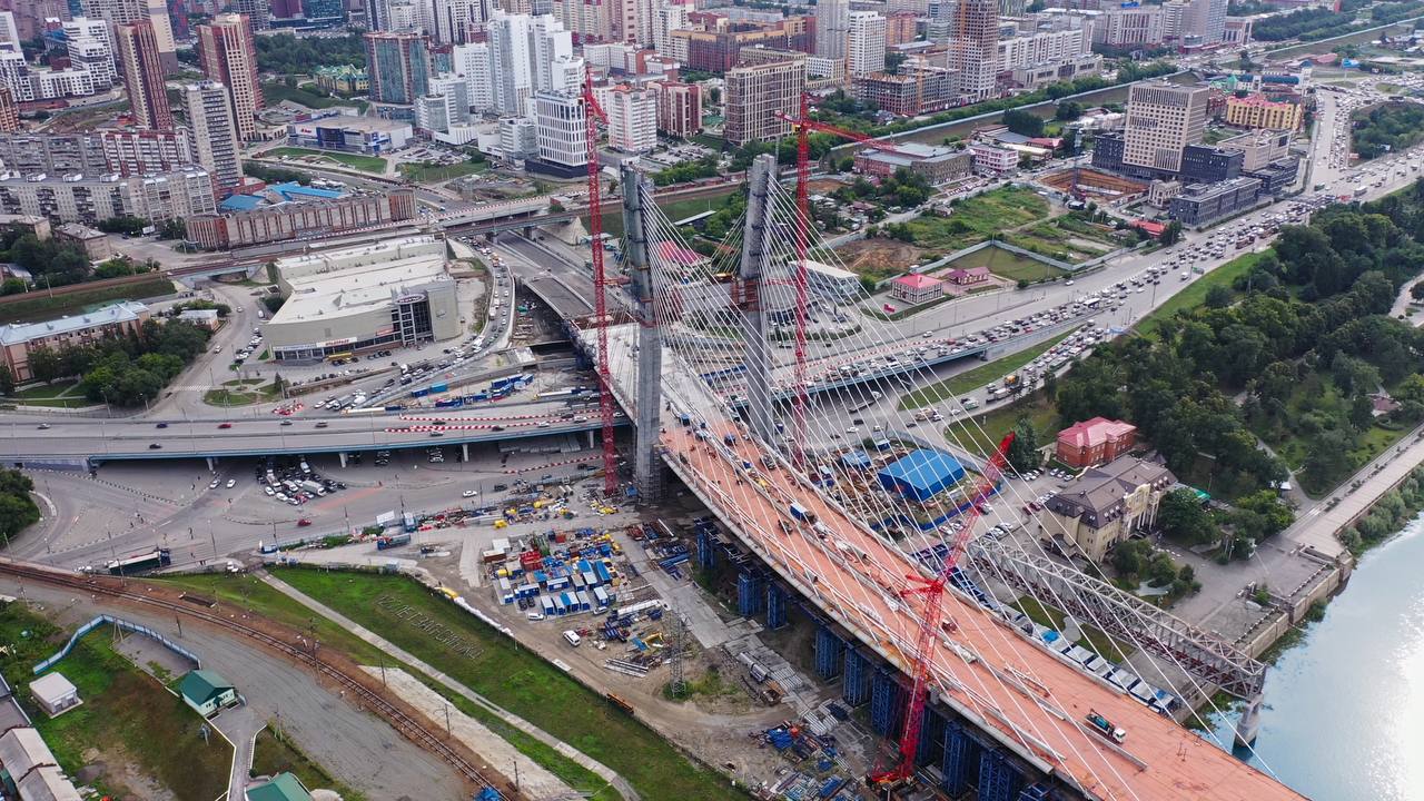 В Новосибирске опубликовали схему 25 левобережных съездов четвертого моста