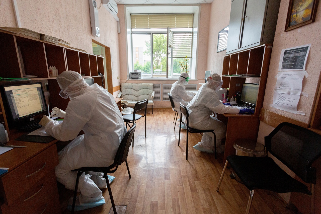 Ковидный госпиталь в Новосибирске